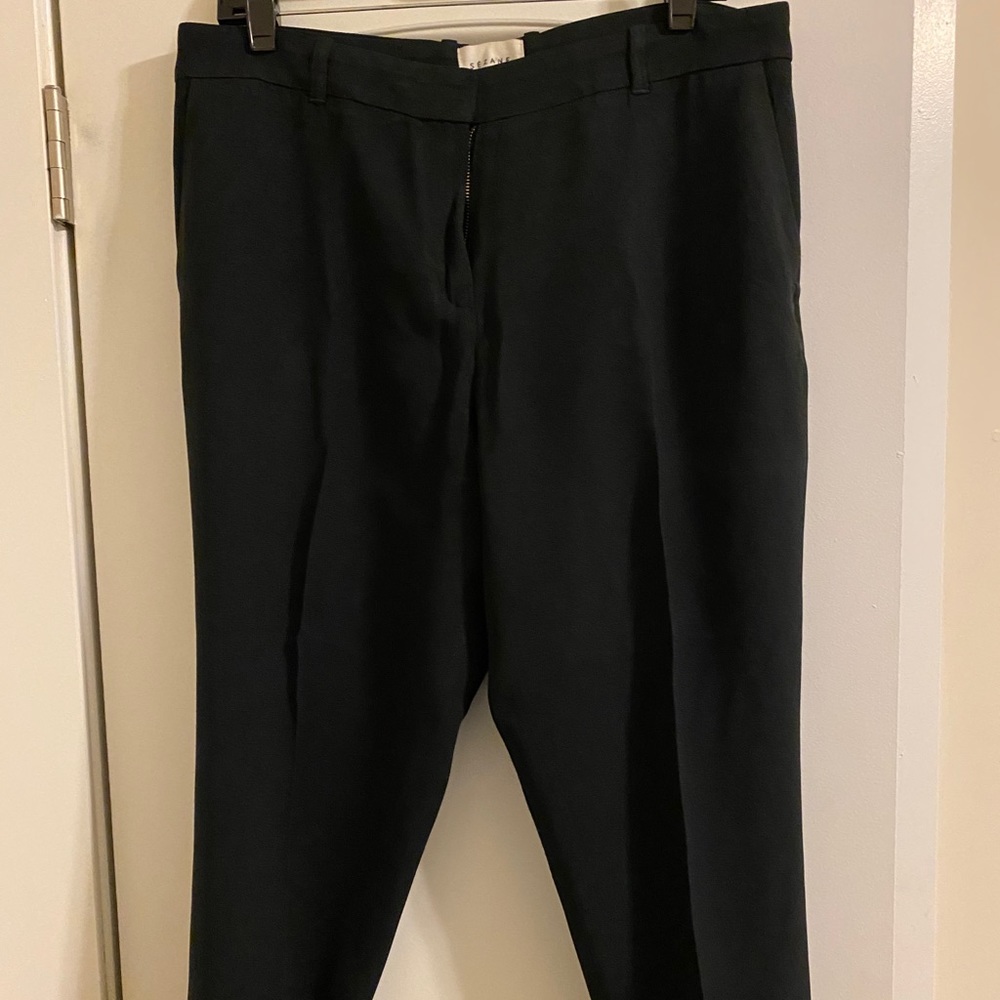 Sezane Black Dress Pant